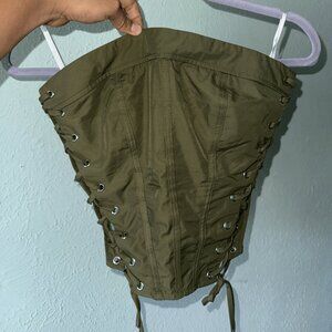 Corset Styled Crop Top